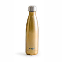 Stylowa butelka do picia wody, termos, stal nierdzewna, BPA Free, Gold Champagne, 500 ml, Rags'y