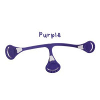 Klamerka do pieluch wielorazowych, kolor fioletowy (purple), szybsza i bezpieczniejsza od agrafki, Snappi