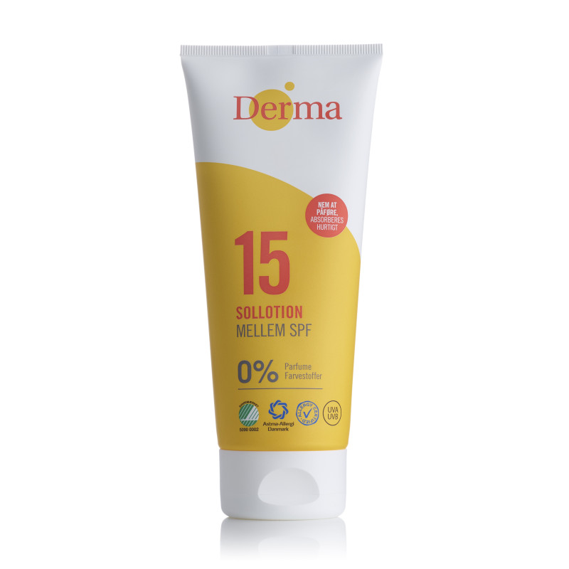 Balsam ochrona słoneczna SPF 15, certyfikowany, 200 ml, Derma Sun