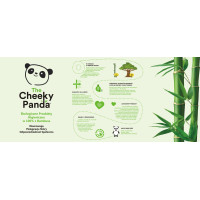 Bambusowy papier toaletowy trzywarstwowy, 9 rolek, The Cheeky Panda