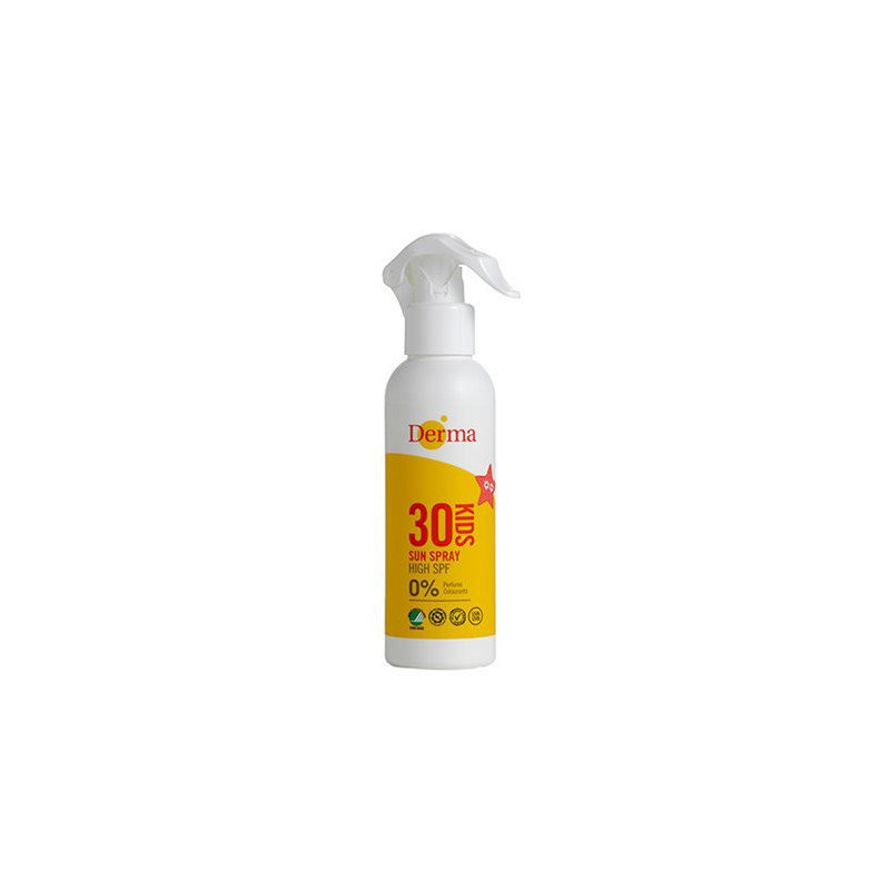 Balsam słoneczny W SPRAYU dla dzieci SPF 30, hipoalergiczny, certyfikowany, 200 ml, Derma Sun Kids