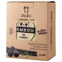 Węgiel bambusowy, osuszacz powietrza, pochłaniacz wilgoci i zapachów, 2x200 g, Zuzii