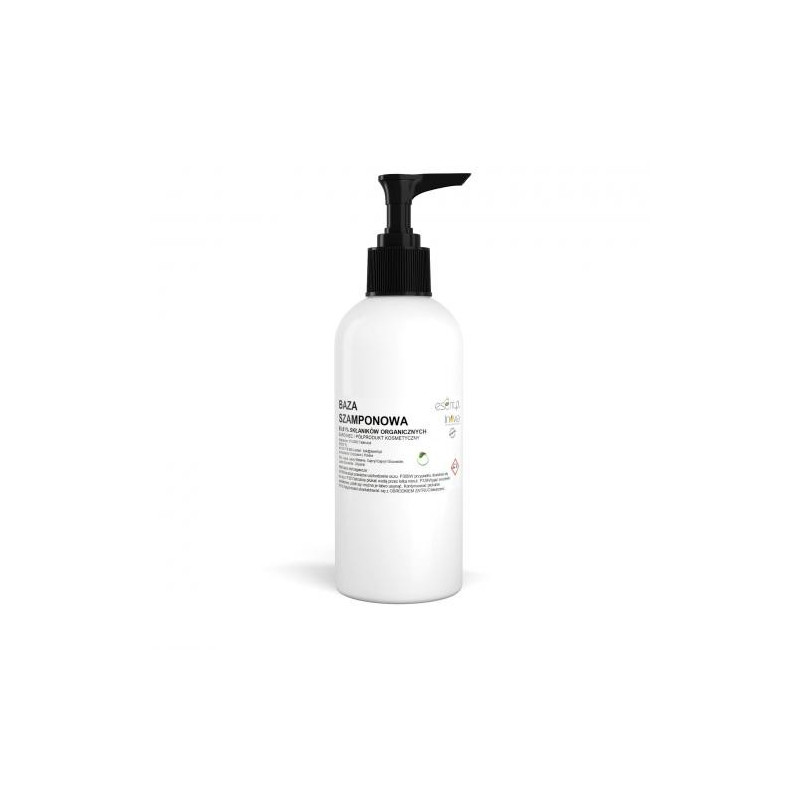 Baza szamponu do włosów INOVIA, 83,61% składników organicznych, 200 ml, Esent