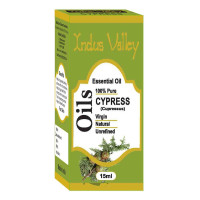 Naturalny olejek eteryczny, cyprysowy, 15 ml, Indus Valley