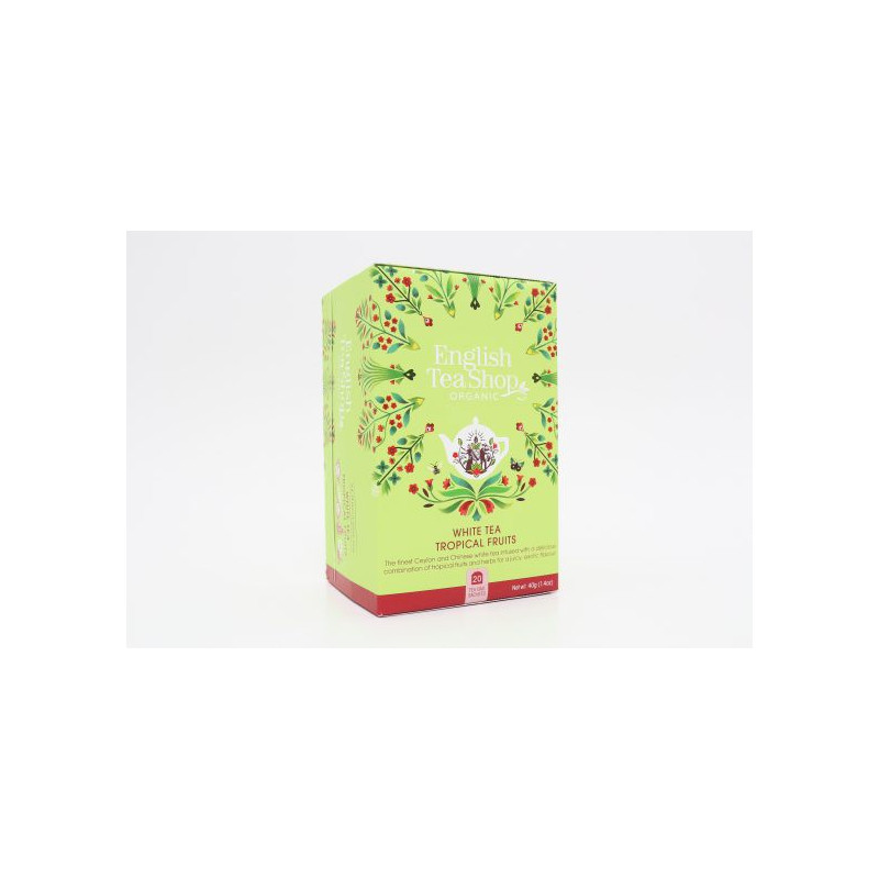 Ekologiczna herbata, zielona z jaśminem i dzikim bzem, JASMINE, 20 x 2g, English Tea Shop