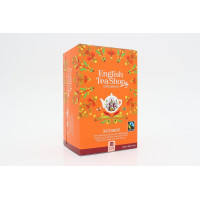 Ekologiczna herbatka ziołowa z trawą cytrynową, cytrusami i imbirem, Lemongrass Citrus Ginger, 20 x 1,5g, English Tea Shop