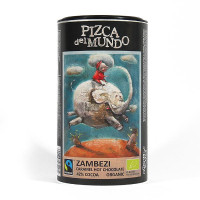 Czekolada do picia o smaku karmelowym ZAMBEZI, Fair Trade, 250 g, Pizca del Mundo