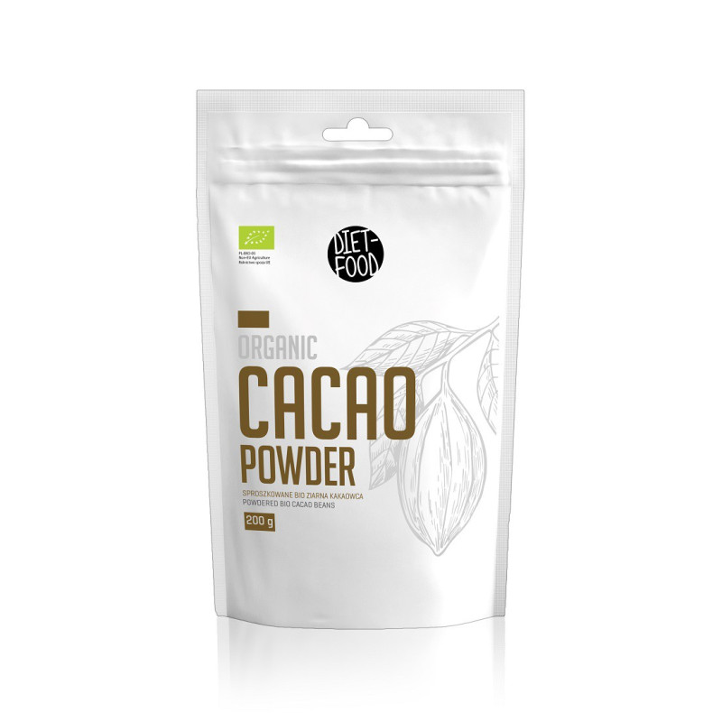 Kakao w proszku, BIO, 200 g, Diet-Food