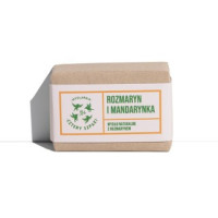 Naturalne mydło – Rozmaryn i Mandarynka, 110 g, Cztery Szpaki