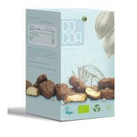 Herbatniki mini w czekoladzie kokosowej, Bio, 80g, Cocoa