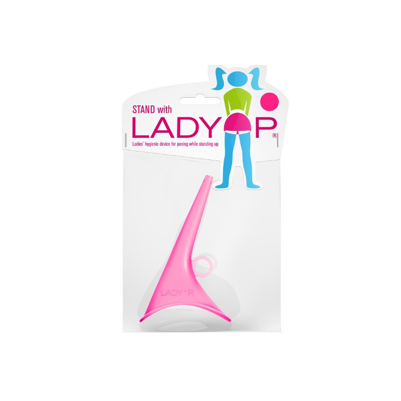 Lejek dla kobiet do sikania na stojąco, kolor Pink (różowy), Lady P