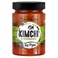 Kimchi Hot Vegan z ogórkiem, 300 g, Runoland