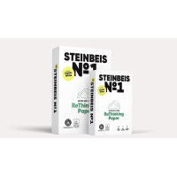 Papier do drukarek laserowych i atramentowych, Steinbeis No.1, A4, 80 g/m2, ryza 500 arkuszy, Steinbeis Papier