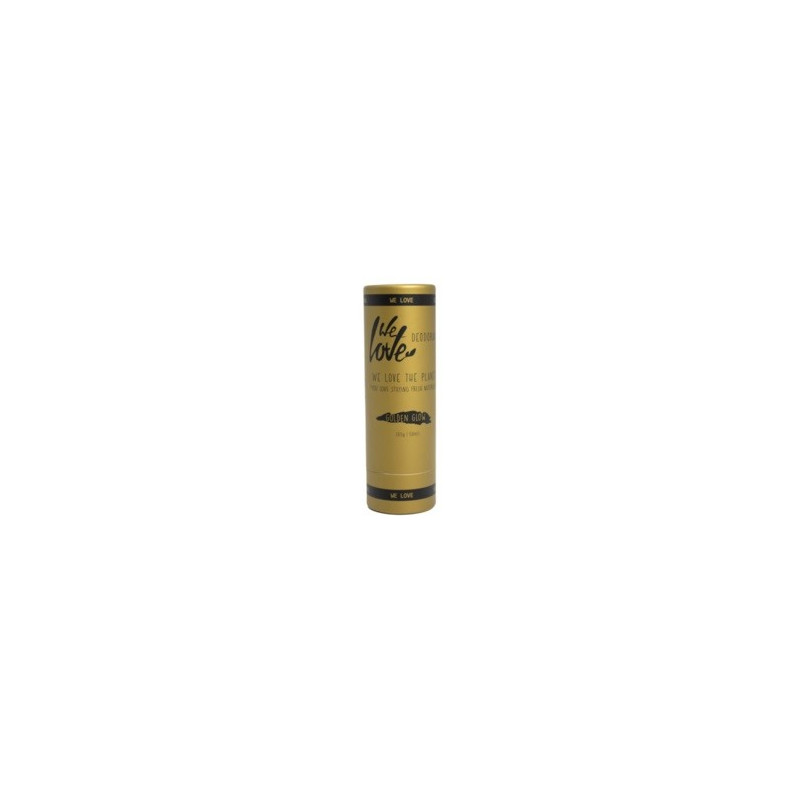 Naturalny dezodorant w sztyfcie - GOLDEN GLOW z olejkami eterycznymi WYSOKIEJ JAKOŚCI, 65g, We Love The Planet
