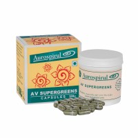 AV SuperGreens, 100 kapsułek, 40 g, Aurospirul