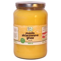 Masło ghee naturalne, masło sklarowane, 1600 ml - DUŻY SŁOIK - Palce lizać