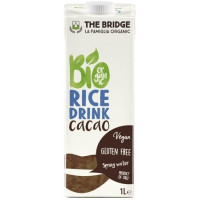 Ekologiczny napój z włoskiego ryżu z kakao bez glutenu 1l The Bridge