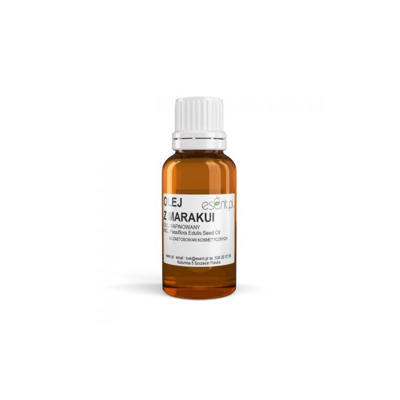 Olej z Marakui, rafinowany, regeneracja skóry, 20 ml, Esent